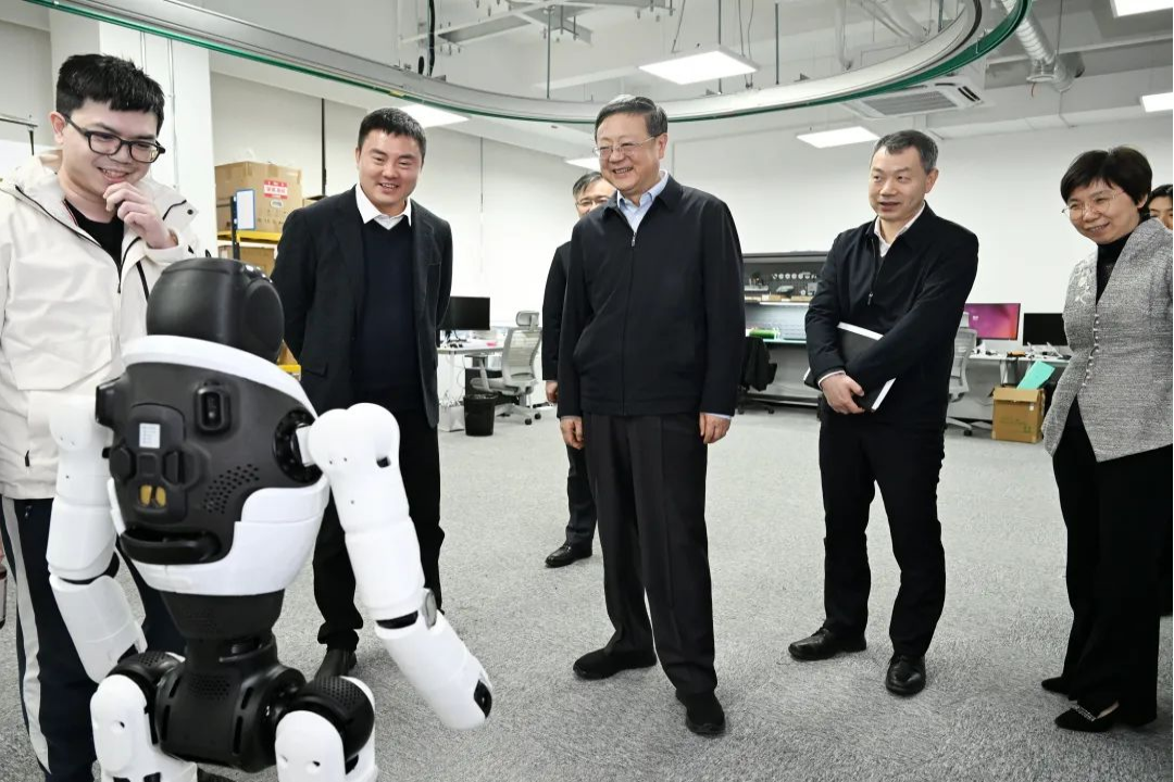 上海市委书记陈吉宁专题调研新浦金350vip机器人